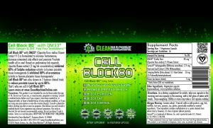 Clean Machine Cell Block 80