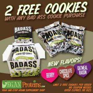 Badass vegan power cookies