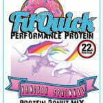 FitQuick Vanilla Sprinkle Donut