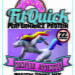 FitQuick Vanilla Sprinkle Donut Front