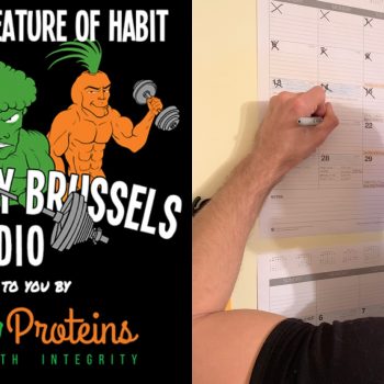 Muscles By Brussels Podcast Ep 44. How To Be A Creature Of Habit