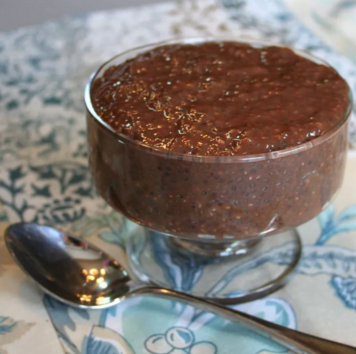 chocolate chia pudding