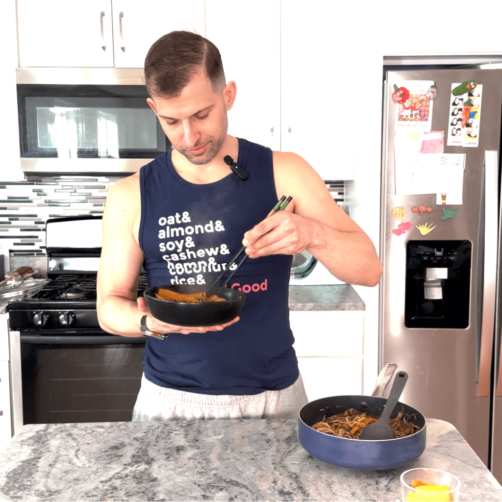 High Protein Vegan Thai Noodles