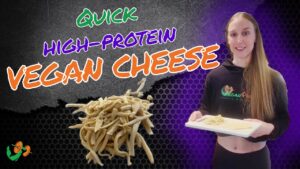 Quick High-Protein Vegan Cheese